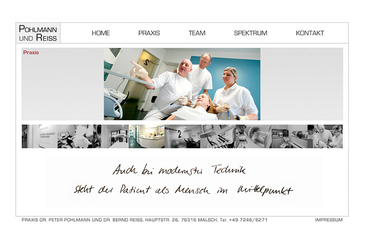 Webseite: www.pohlmann-reiss.de